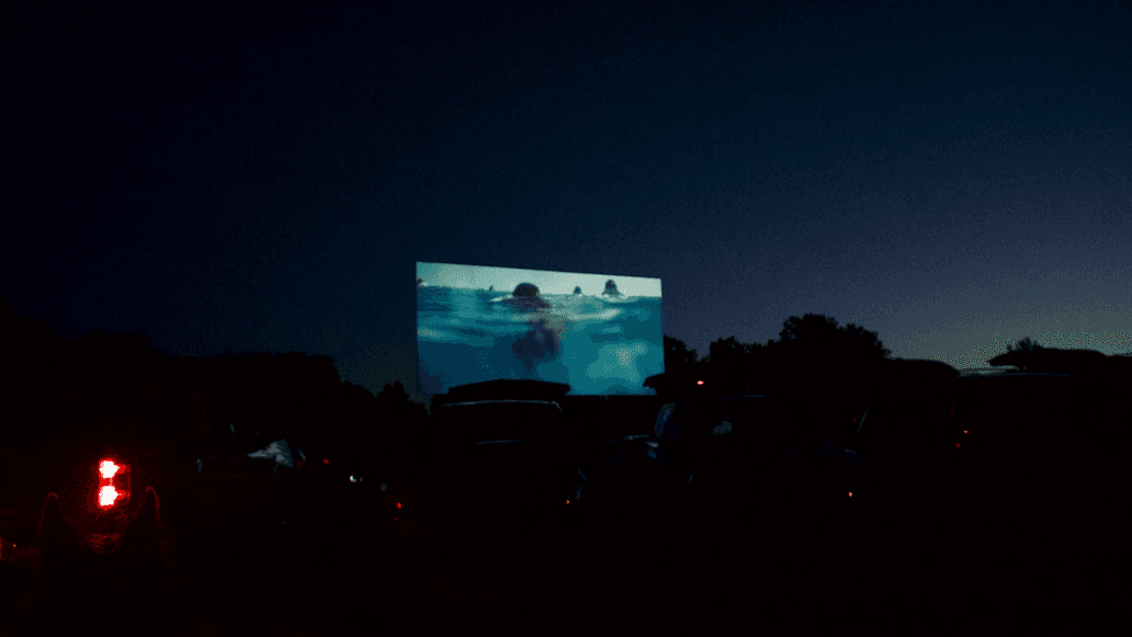 Movie Garage Background